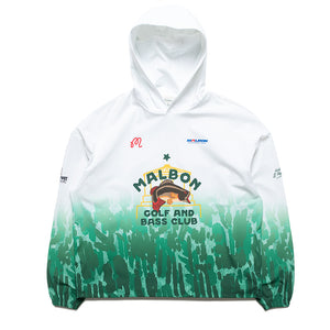 Malbon Golf Sponsors Pullover - Divot Camo Jungle Gradient
