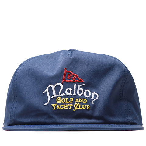 Malbon Golf Yacht Club Snapback - Navy