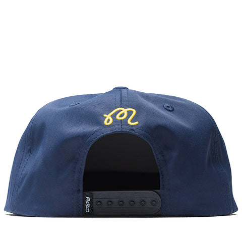 Malbon Golf Yacht Club Snapback - Navy