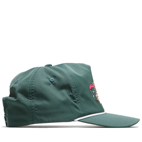 Malbon Golf x Santa Cruz Rope Hat - Green