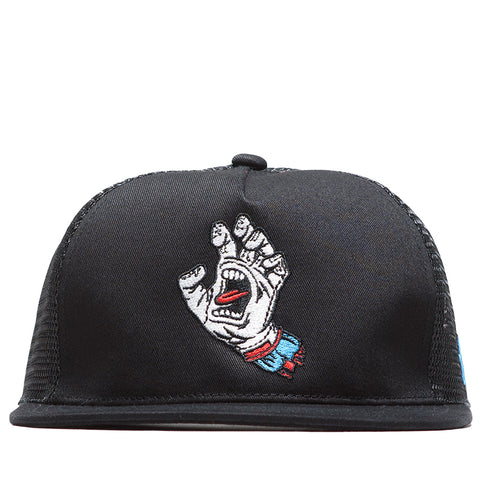 Malbon x Santa Cruz Trucker Hat - Black