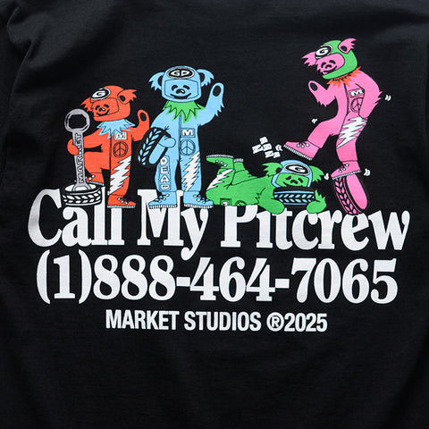 Market x Grateful Dead Call My Pitcrew Tee - Black