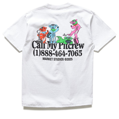 Market x Grateful Dead Call My Pitcrew Tee - White