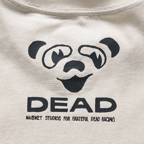 Market x Grateful Dead Stealie Moto Bear Tee - Ecru