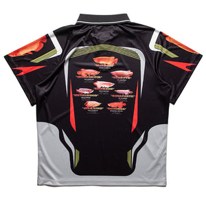 Metalwood Studio Arowana Sport Polo - Black
