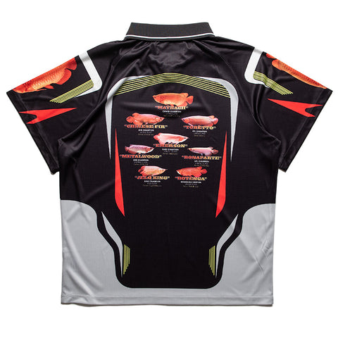 Metalwood Studio Arowana Sport Polo - Black