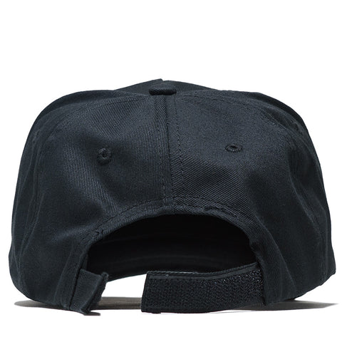 Metalwood Studio Metal Logo 5-Panel Hat - Black