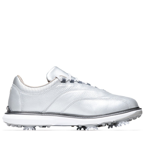 Metalwood x Adidas MC70 Golf Shoes - Silver Metallic/Iron Metallic