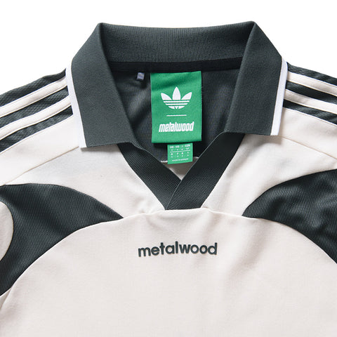 Metalwood x Adidas Polo - Chalk White
