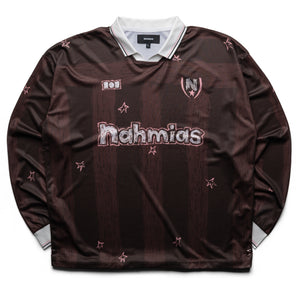 Nahmias Scribble L/S Soccer Jersey - Brown