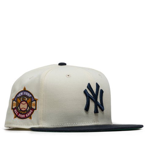 New Era x Politics New York Yankees 59FIFTY Fitted - Chrome/Navy
