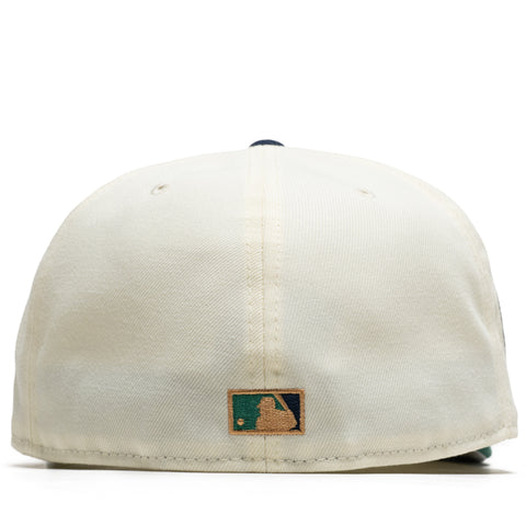 New Era x Politics Houston Astros 59FIFTY Fitted - Chrome/Emerald Green