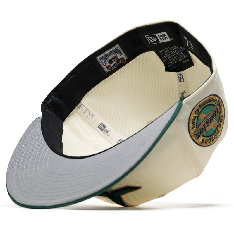 New Era x Politics Houston Astros 59FIFTY Fitted - Chrome/Emerald