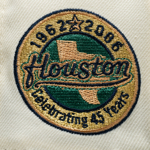 New Era x Politics Houston Astros 59FIFTY Fitted - Chrome/Emerald Green