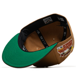 New Era x Politics Atlanta Braves 59FIFTY Fitted - Light Bronze/Walnut