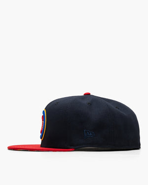 New Era x Politics Chicago Cubs 59Fifty - Navy/Scarlet