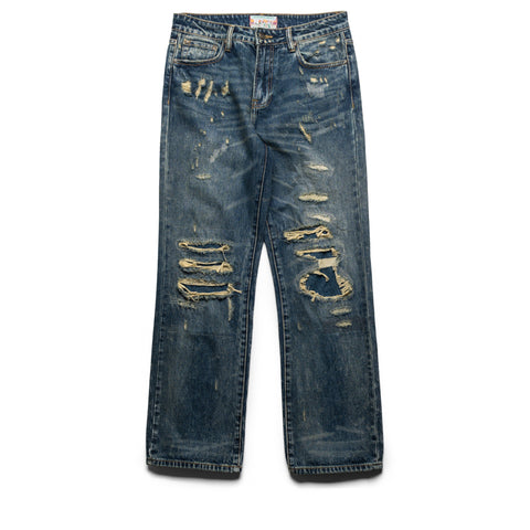 Nothing Grows Overnight Timeless Jeans - Blue Wash