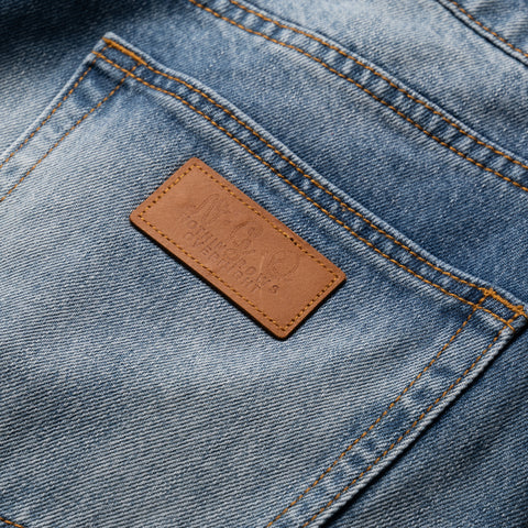 Nothing Grows Overnight Age Well Jeans - Light Wash