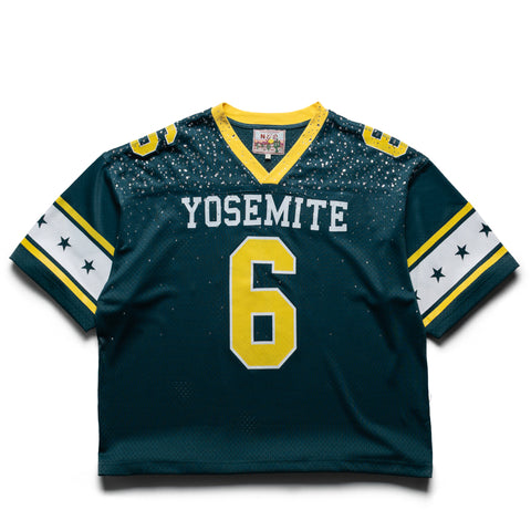 Nothing Grows Overnight Yosemite Football Jersey - Green