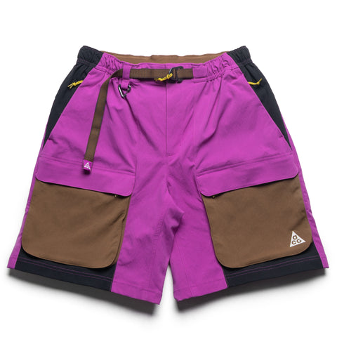 Nike ACG Smith Summit Cargo Shorts - Vivid Purple/Mosswood Brown
