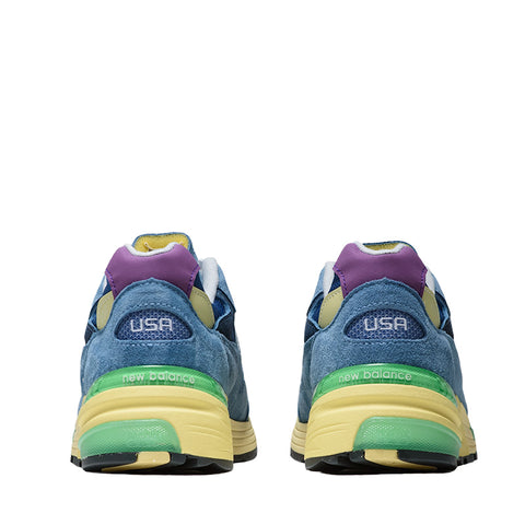 New Balance Made in USA 992 - Sea Stone/Green Apple