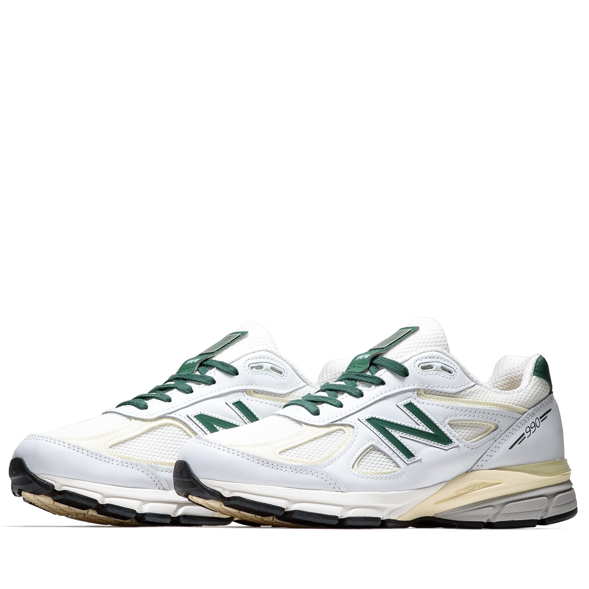 White 990v4 cheap new balance