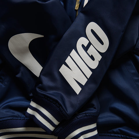 Nigo x Nike Coach Jacket - Midnight Navy/Black