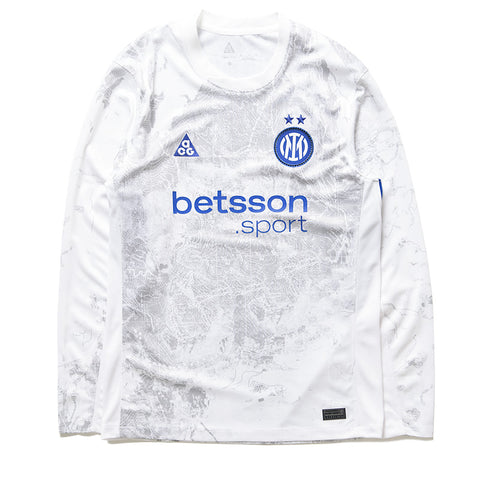 Nike ACG Inter Milan 2026 Stadium Goalkeeper Replica Jersey - White/Hyper Blue