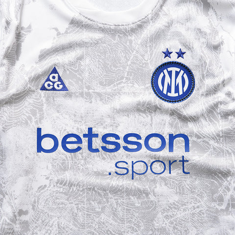 Nike ACG Inter Milan 2026 Stadium Goalkeeper Replica Jersey - White/Hyper Blue