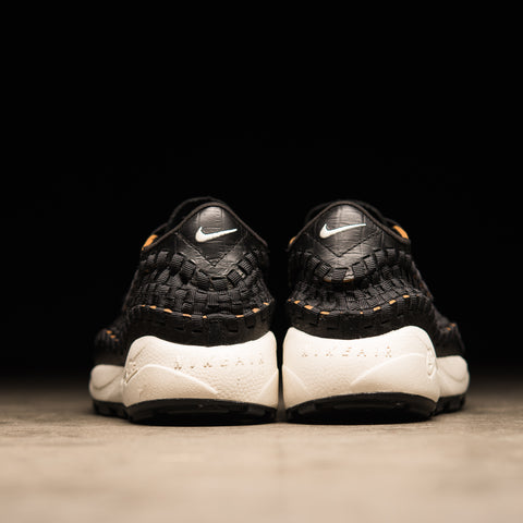 Women's Nike Air Footscape Woven - Black/Pale Ivory