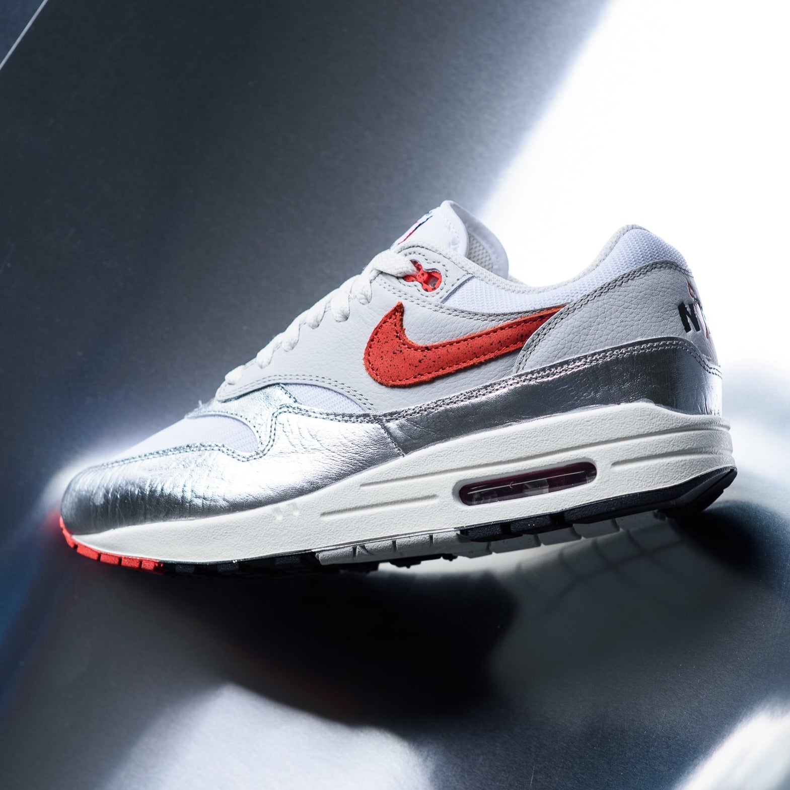 Nike fashion air max 1 silver