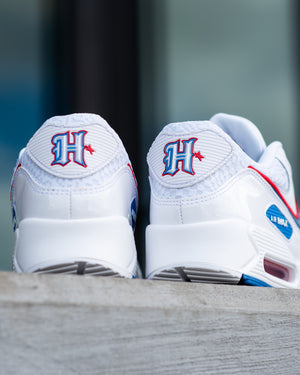 Nike NFL Rivalry Air Max 90 Texans - White/Italy Blue