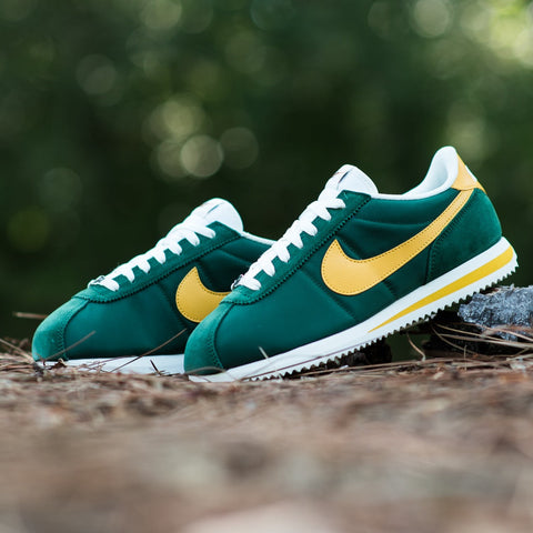 Nike Cortez Textile - Gorge Green/Yellow Ochre