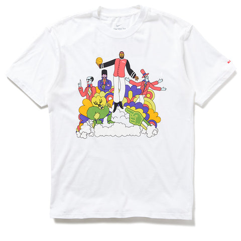 Nike LeBron Tee 'Heat Wave' - White