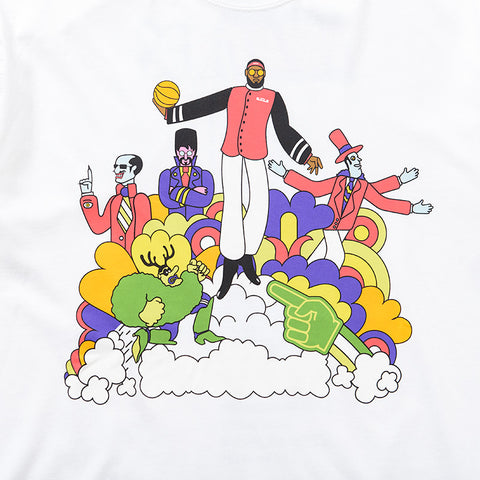 Nike LeBron Tee 'Heat Wave' - White