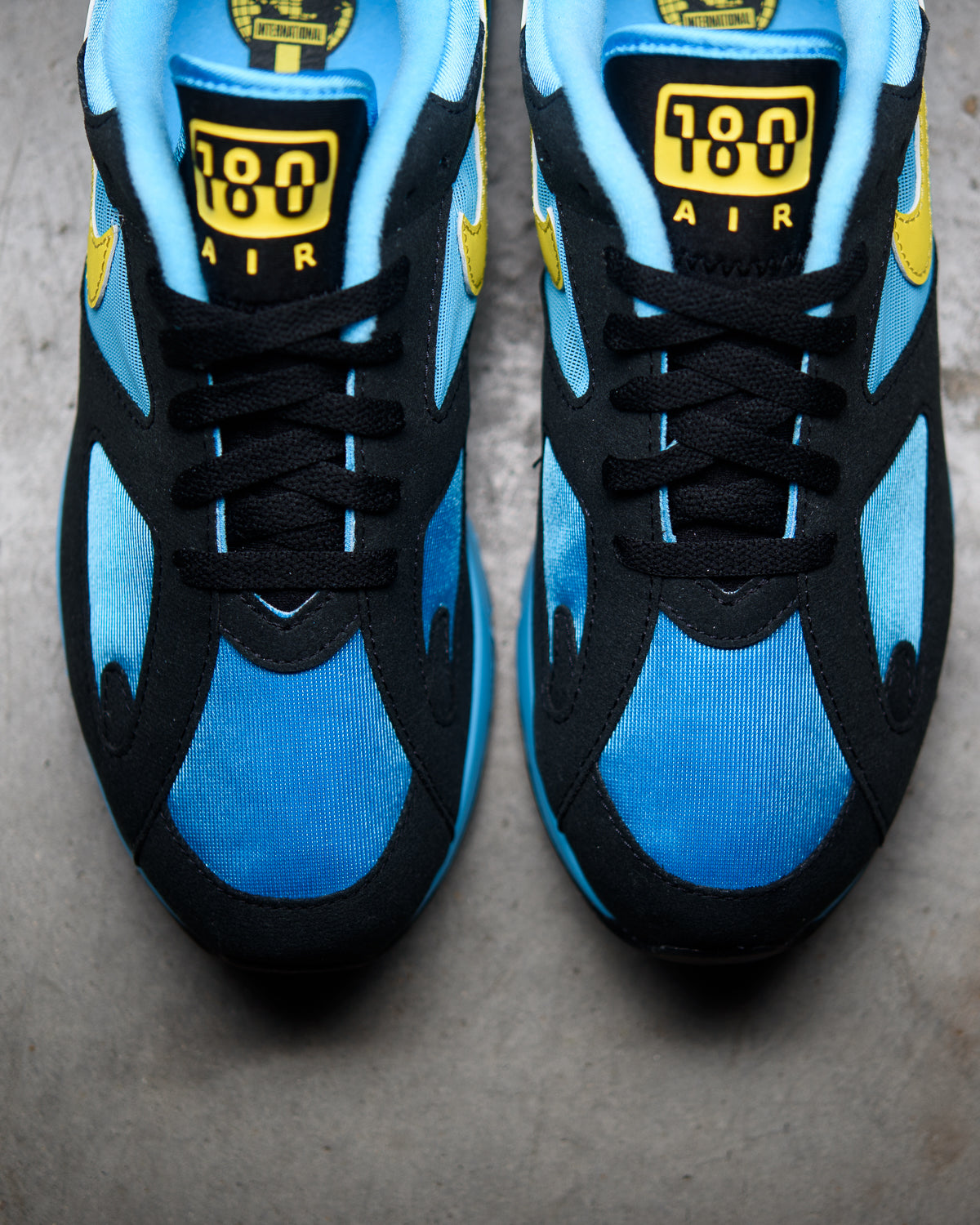 NIKE AIR 180 BALTIC BLUE/LIGHTENING-BLACK 国内発送 Sneaker Politics