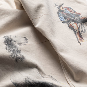 One Of These Days If Not For The Rest Of Time Painters Pants - Natural