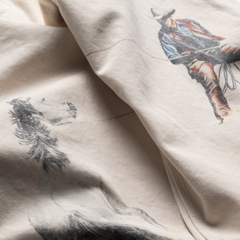 One Of These Days If Not For The Rest Of Time Painters Pants - Natural