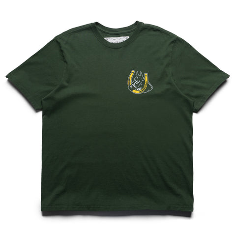 One Of These Days Valley Riders Tee - Sun Faded Washed Forest Green