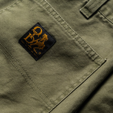 One Of These Days Canvas Double Knee Pants - Olive