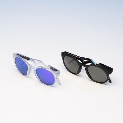 Oakley HSTN Sunglasses - Matte Grey Smoke/Prizm Black, One Size by Sneaker Politics