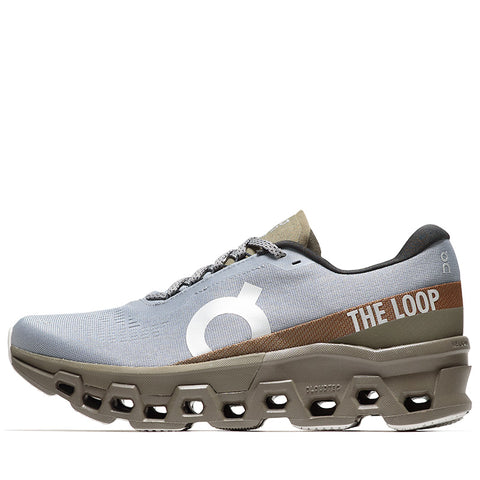 Pleasures x The Loop x On Cloudmonster 2 - Mist/Olive