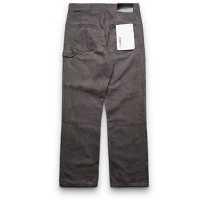 Purple Brand Canvas Overdye Carpenter Pant - Brown