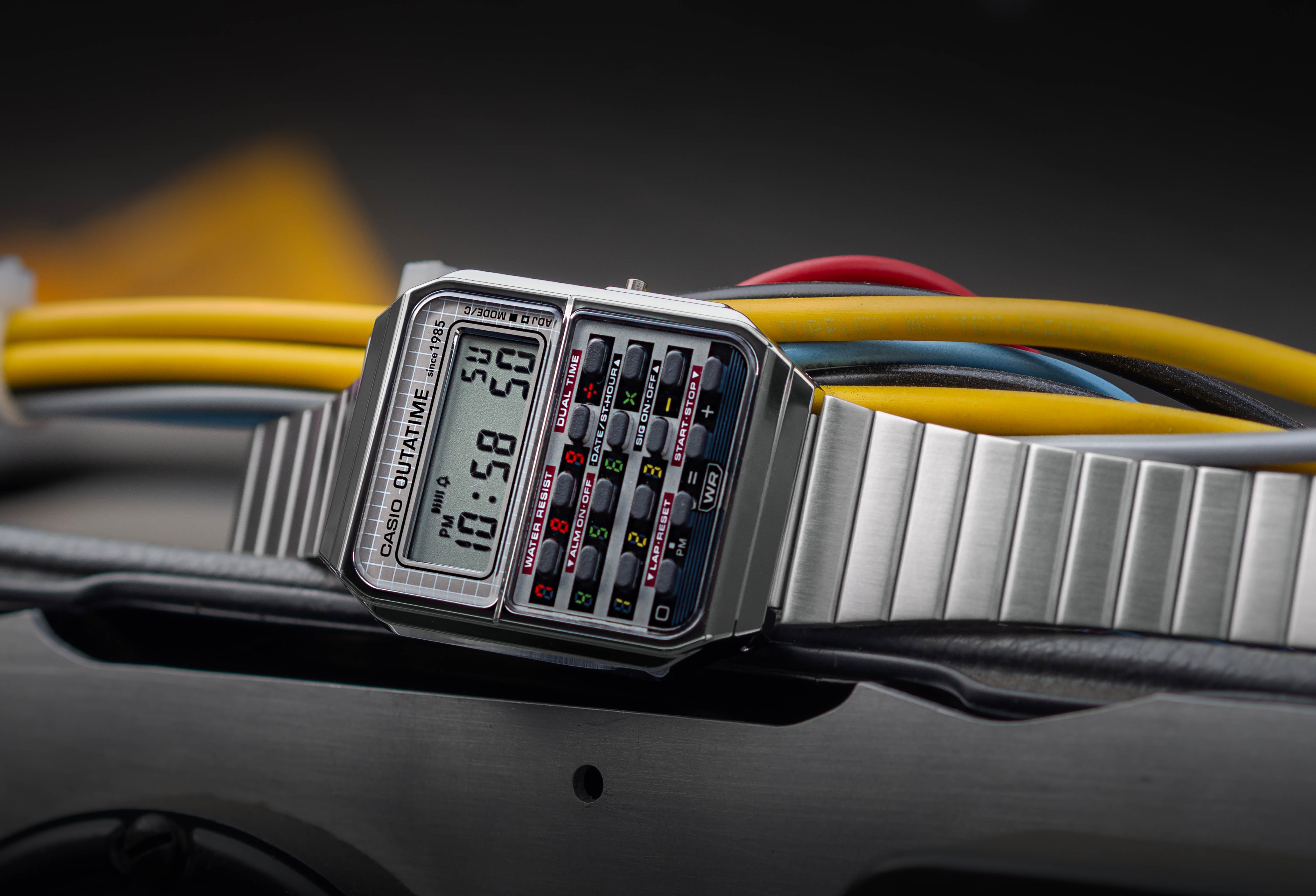 CASIO CLASSIC Back to the Future コラボモデル Casio takes us back