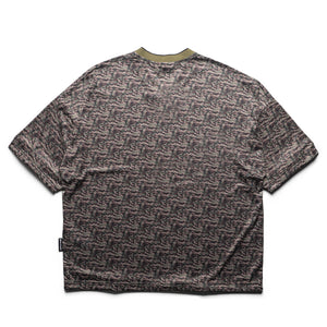 Palm Angels Camo Allover Palm Sport Tee - Brown