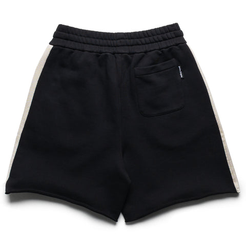 Palm Angels Curved Logo Track Sweatshorts - Black