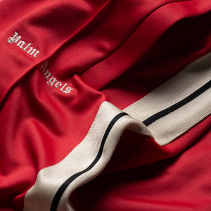 Palm Angels Classic Logo Track Pants - Red/Off White