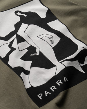 Parra Waiting For You Tee - Green