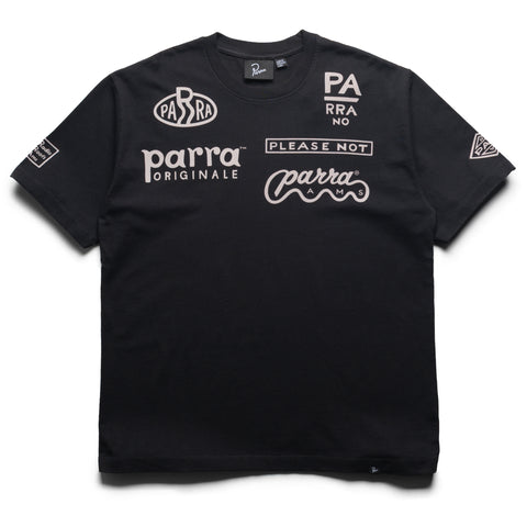 Parra Media Training Tee - Black