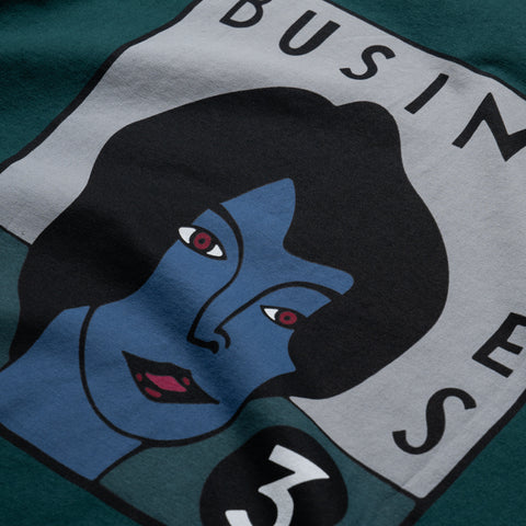 Parra Nothing Please Tee - Pine Green